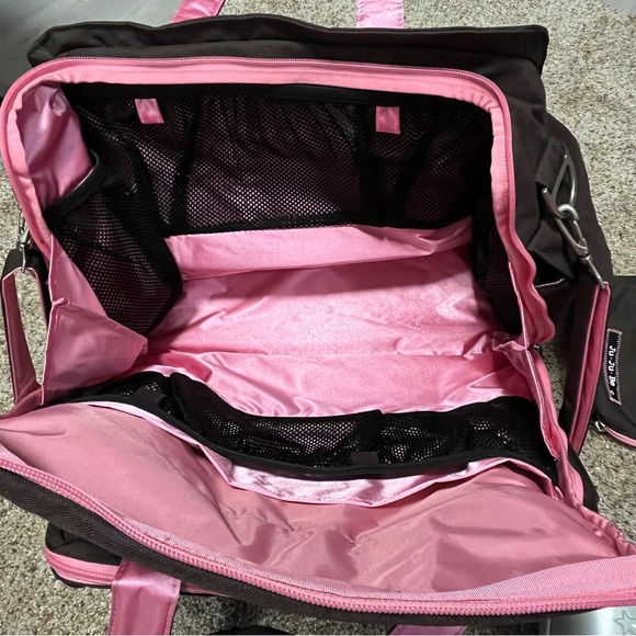 JuJuBe Be Prepared Diaper Bag in Brown and Pink - Picture 4 of 15